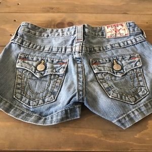 True Religion Jean Shorts. RN#112790, CA#30427